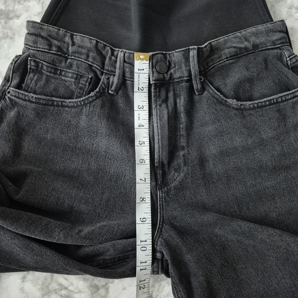 Good American Wide Leg Solution Jeans Built In Elastic Compression Panel - Picture 14 of 14